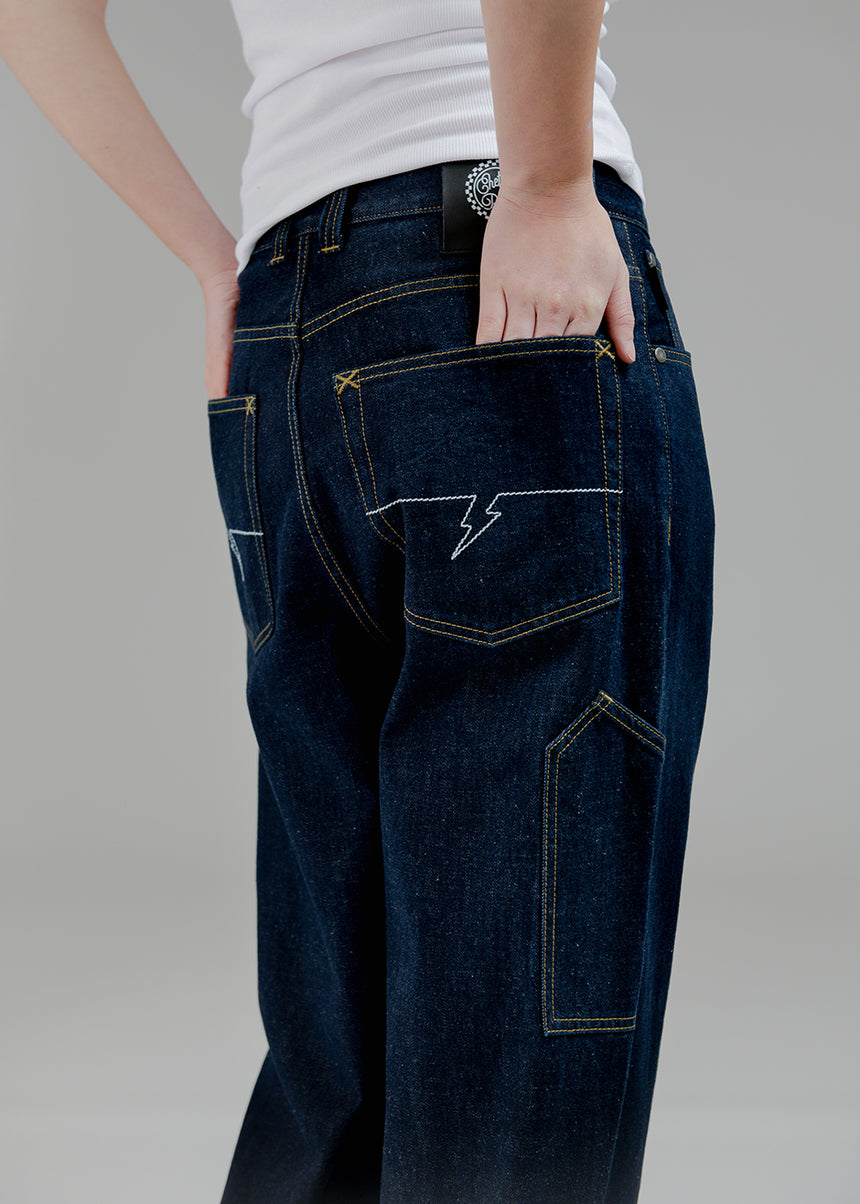 Slouch Jeans - Rinse