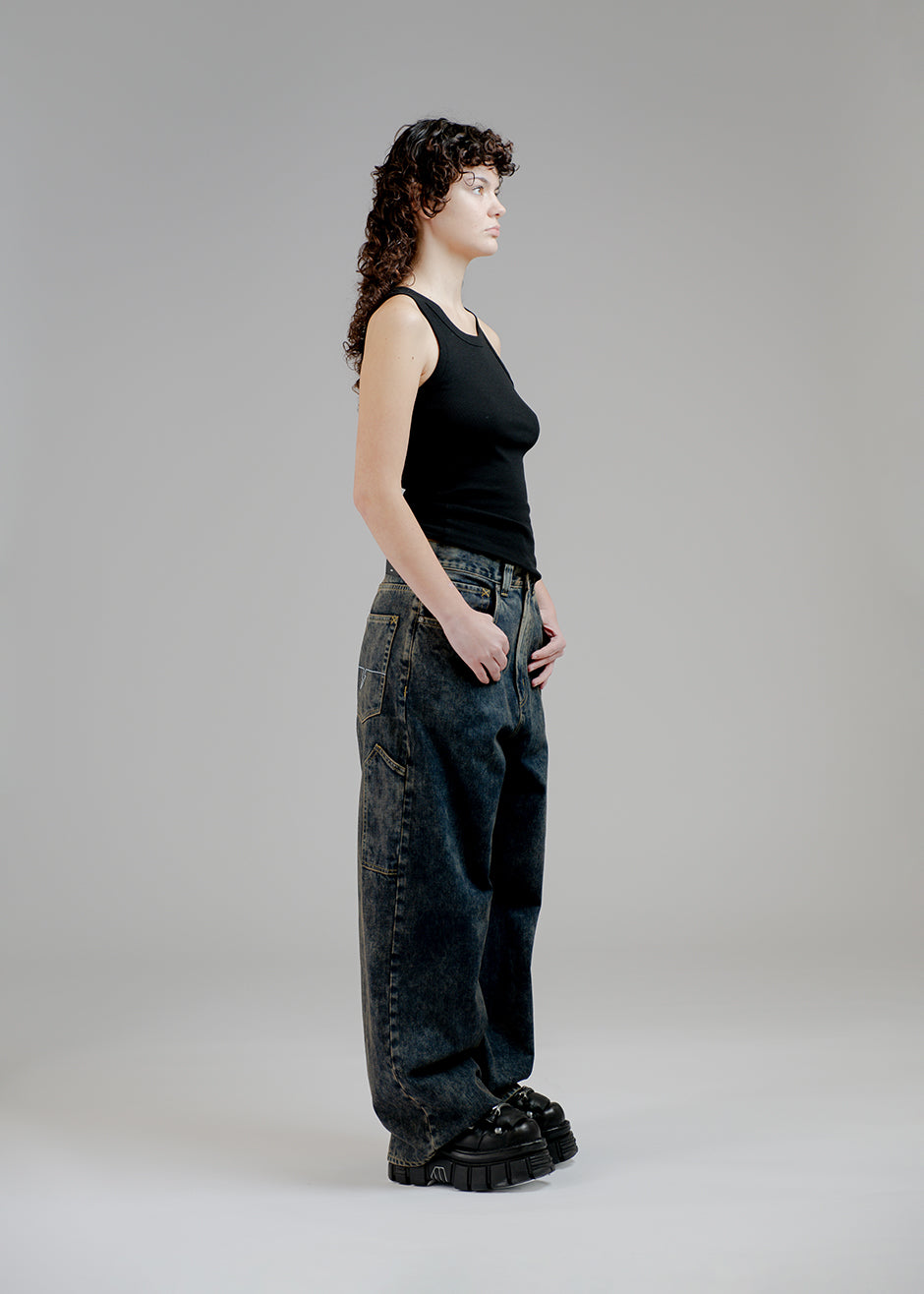 Slouch Jeans - Marble