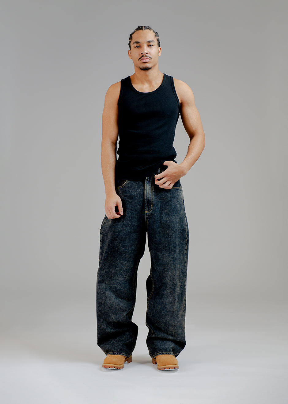 Slouch Jeans - Marble