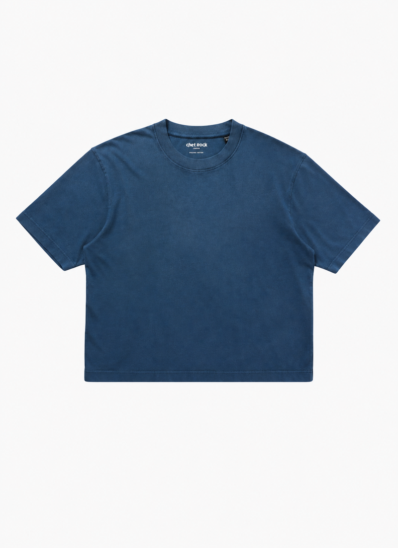 Lisbon Cropped T Shirt Fade Out