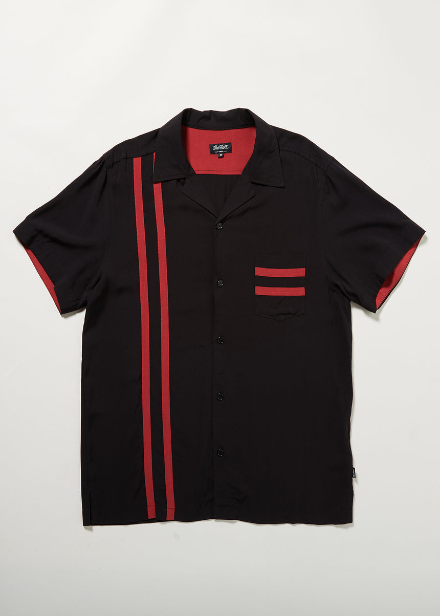Lucky Stripe Bowling Shirt