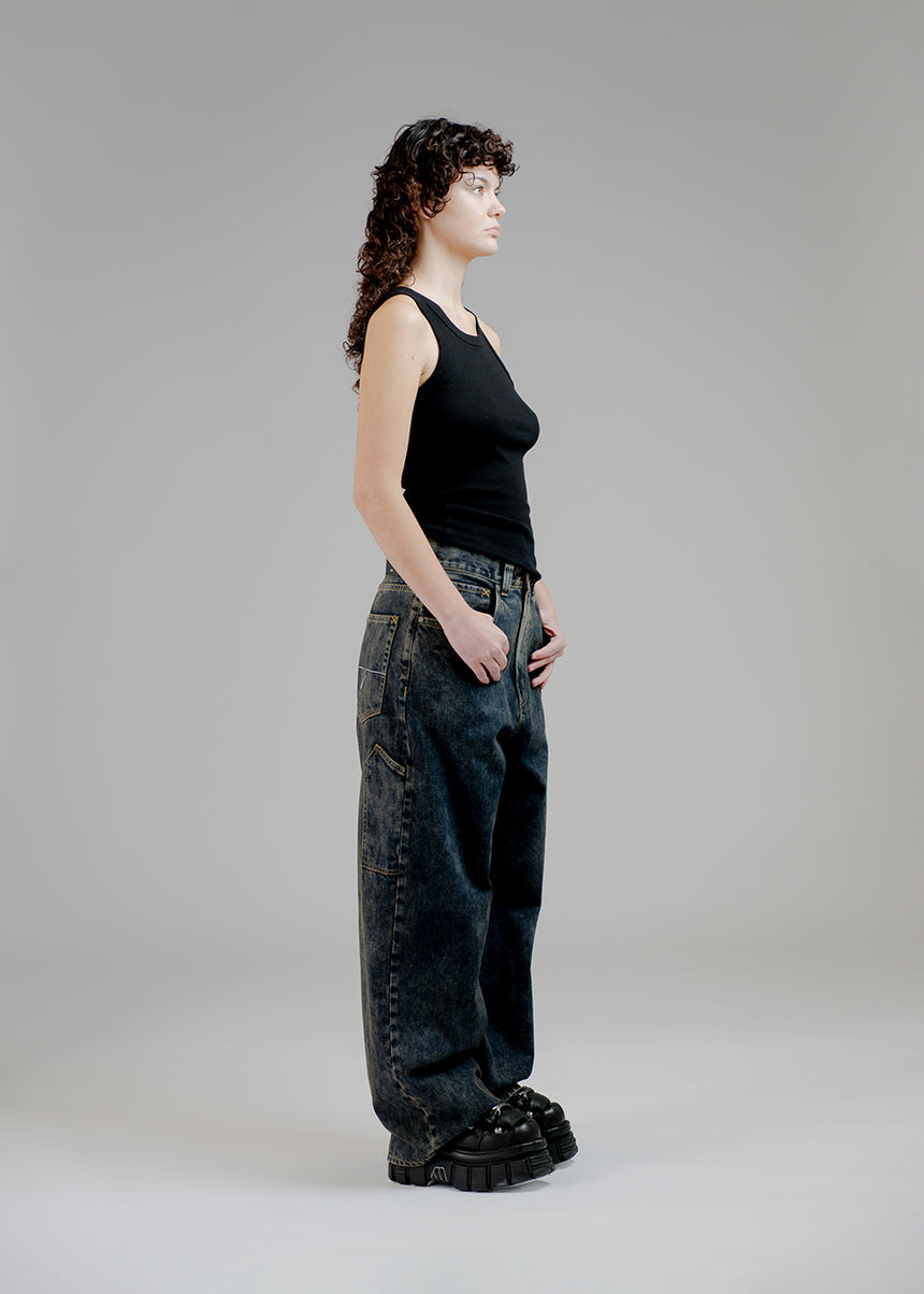 Slouch Jeans - Marble