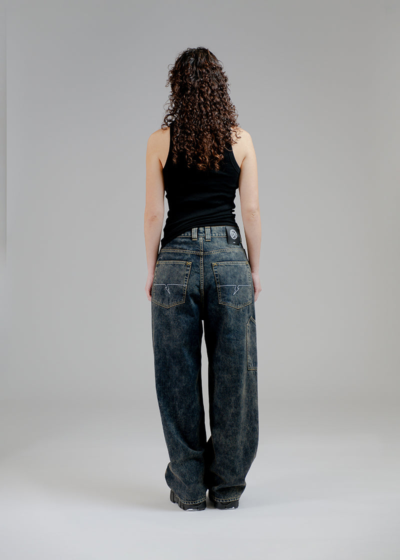 Slouch Jeans - Marble