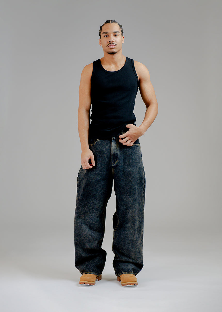 Slouch Jeans - Marble
