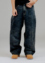 Slouch Jeans - Marble
