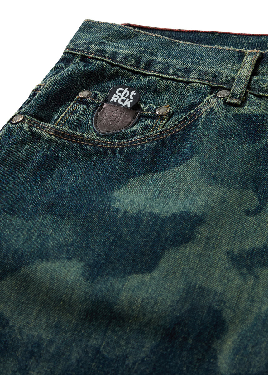Ringo Jeans Green Camo Tint