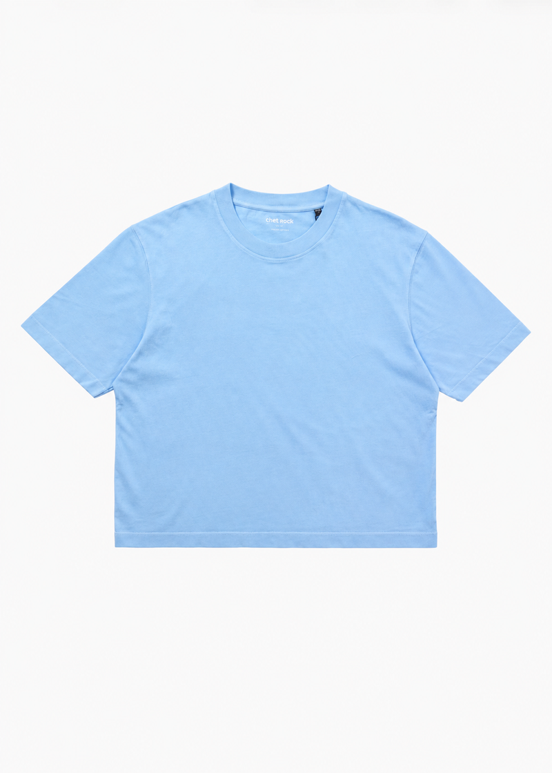 Lisbon Cropped T Shirt Fade Out