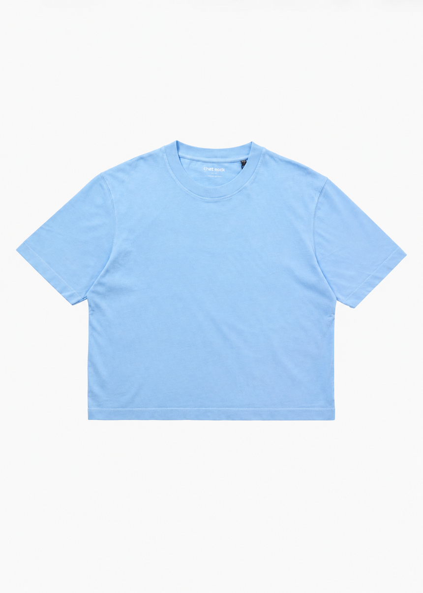 Lisbon Cropped T Shirt Fade Out
