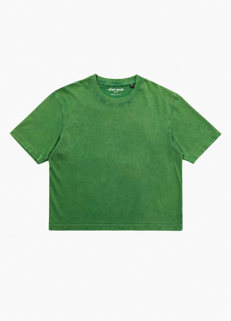 Lisbon Cropped T Shirt Fade Out