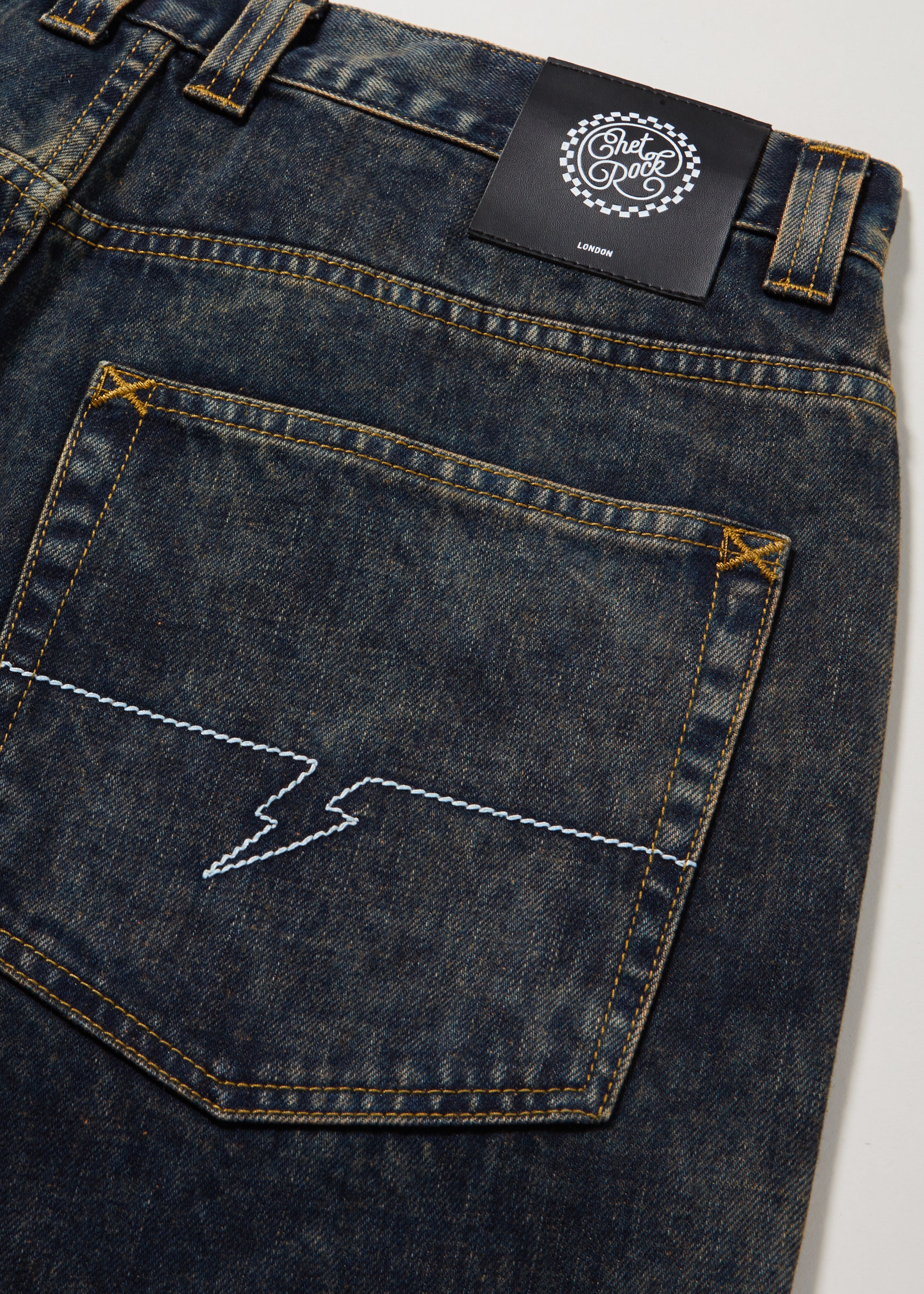 Slouch Jeans - Marble – Chet Rock