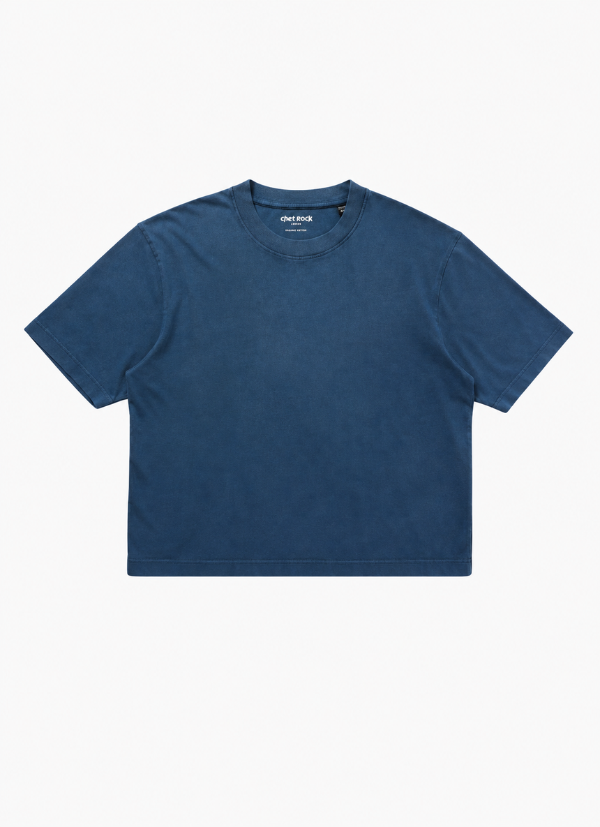 Lisbon Cropped T Shirt Fade Out